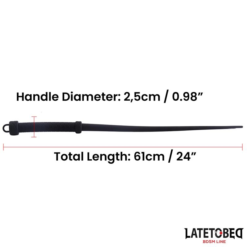 Flogger de Silicona 61 cm Flogger de Silicona 61 cm