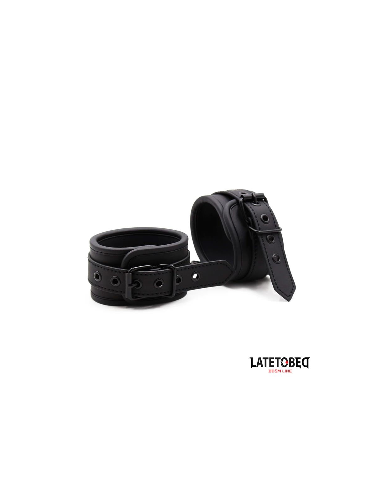 Esposas con Cadena Negro Solido