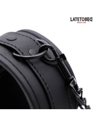 Esposas con Cadena Negro Solido