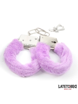 Esposas de Metal de Pelo Purpura