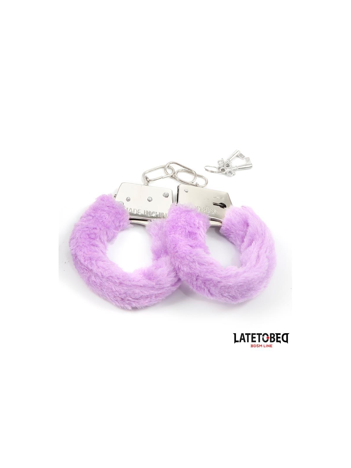 Esposas de Metal de Pelo Purpura