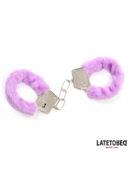 Esposas de Metal de Pelo Purpura