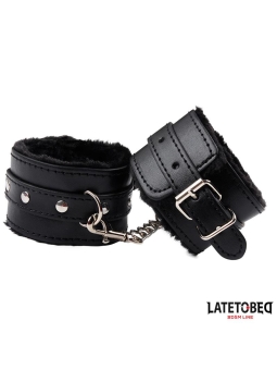 Esposas para Tobillos con Pelo Negro