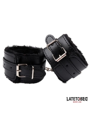 Esposas para Tobillos con Pelo Negro