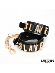 Esposas para Tobillos SLAVE con Cadena Dorada