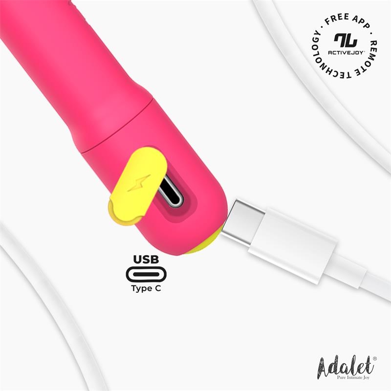 Gently Estimulador Punto G con APP Rosa Gently Estimulador Punto G con APP Rosa