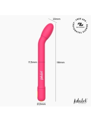 Gently Estimulador Punto G con APP Rosa
