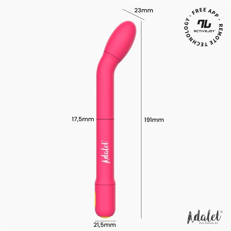 Gently Estimulador Punto G con APP Rosa Gently Estimulador Punto G con APP Rosa