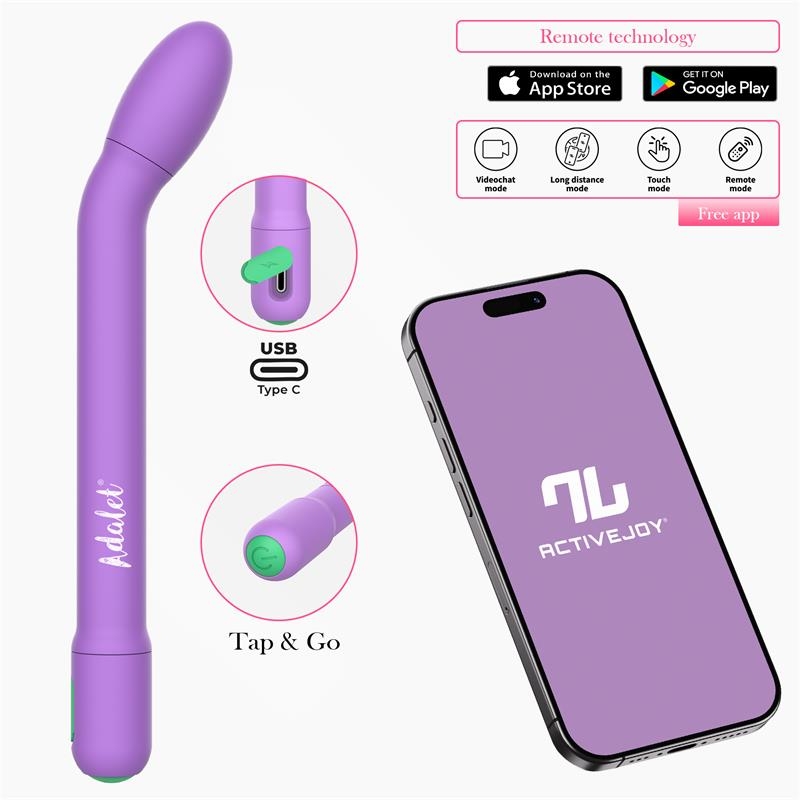 Gently Estimulador Punto G con APP Lavanda Gently Estimulador Punto G con APP Lavanda