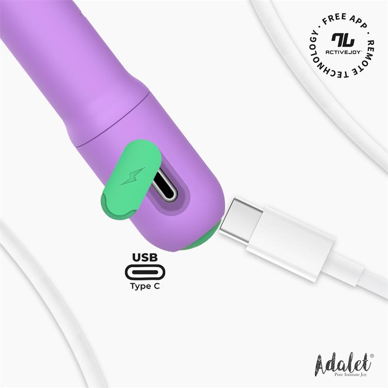 Gently Estimulador Punto G con APP Lavanda Gently Estimulador Punto G con APP Lavanda