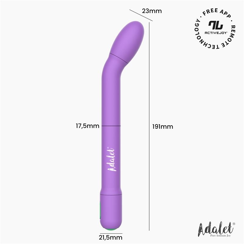 Gently Estimulador Punto G con APP Lavanda Gently Estimulador Punto G con APP Lavanda