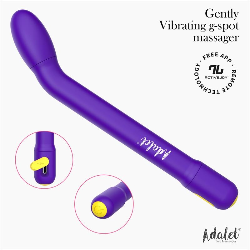 Gently Estimulador Punto G con APP Purpura Gently Estimulador Punto G con APP Purpura