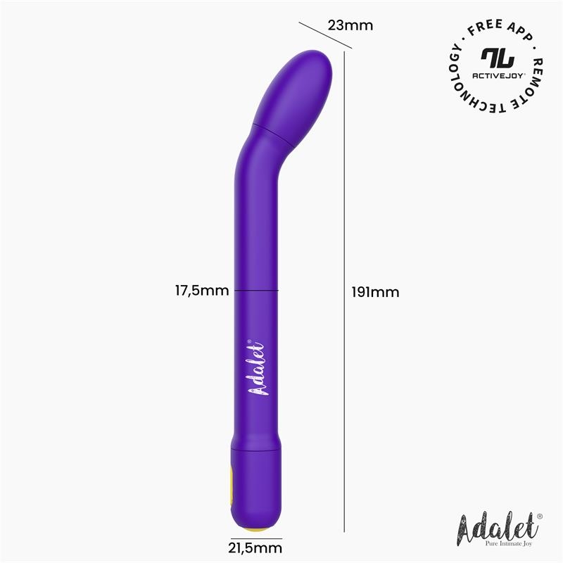 Gently Estimulador Punto G con APP Purpura Gently Estimulador Punto G con APP Purpura