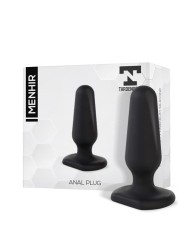 Menhir Plug Anal Silicona Negro