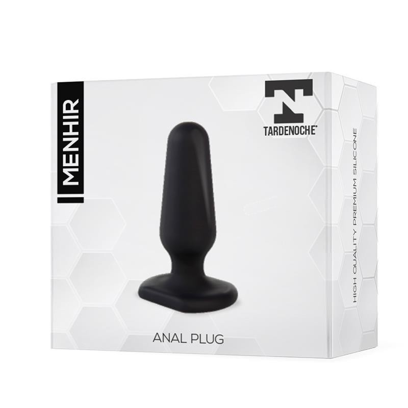 Menhir Plug Anal Silicona Negro