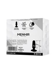 Menhir Plug Anal Silicona Negro