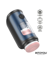 Tenkro Masturbador con Thrusting y Calor USB C