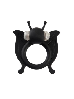 Shots S Line Anillo para el Pene Mariposa Negro