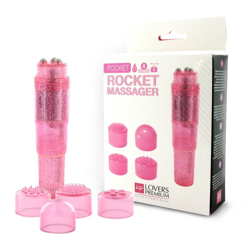 Masajeador Pocket Rocket Rosa Masajeador Pocket Rocket Rosa