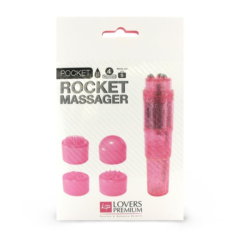 Masajeador Pocket Rocket Rosa Masajeador Pocket Rocket Rosa
