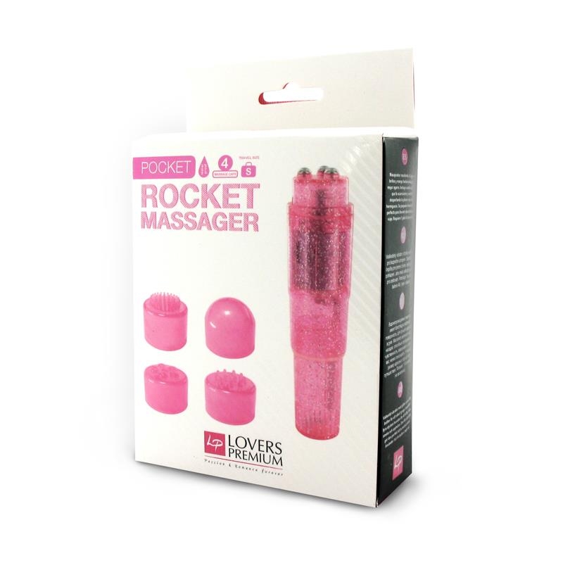 Masajeador Pocket Rocket Rosa Masajeador Pocket Rocket Rosa