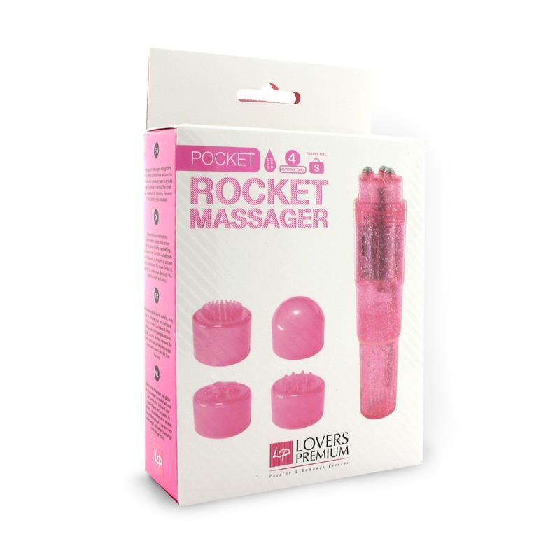Masajeador Pocket Rocket Rosa Masajeador Pocket Rocket Rosa