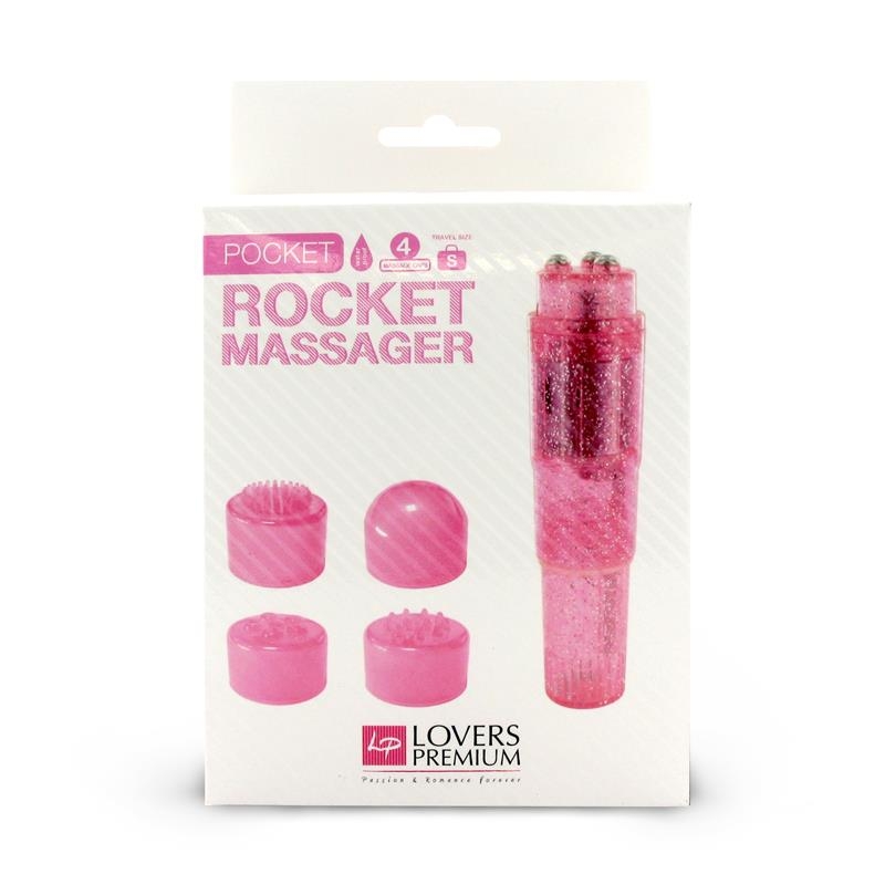 Masajeador Pocket Rocket Rosa Masajeador Pocket Rocket Rosa