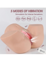 Ingrid Torso con Vibracion y Efecto Succion 153 kg