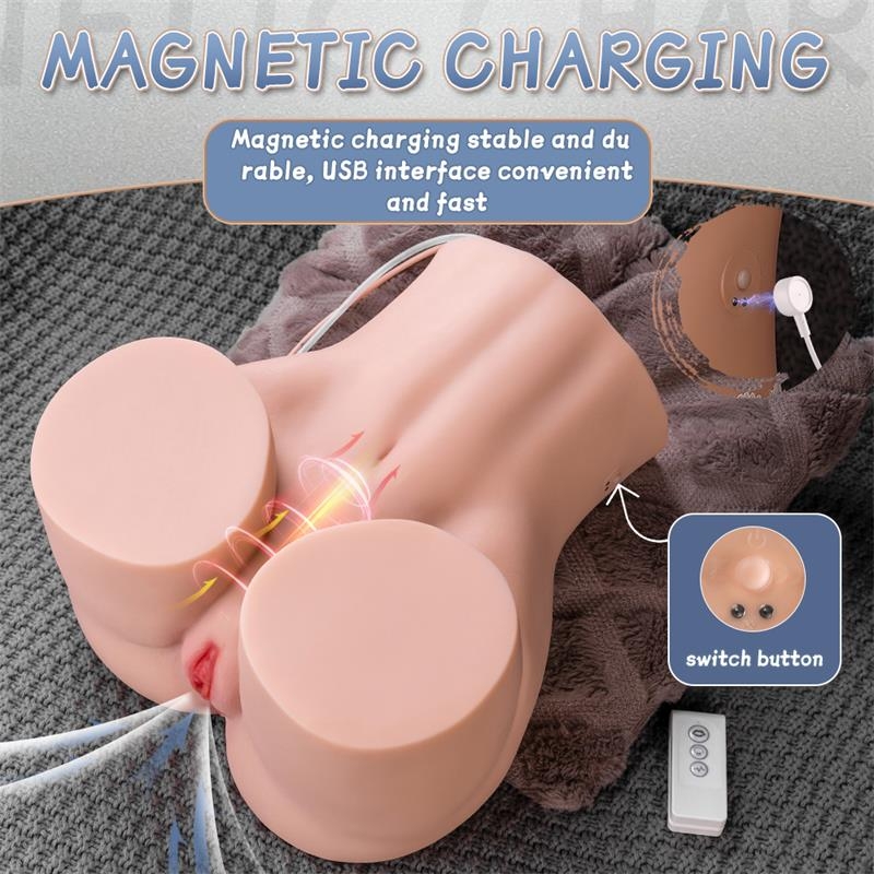 Bridget Torso con Vibracion y Efecto Succion 11 kg