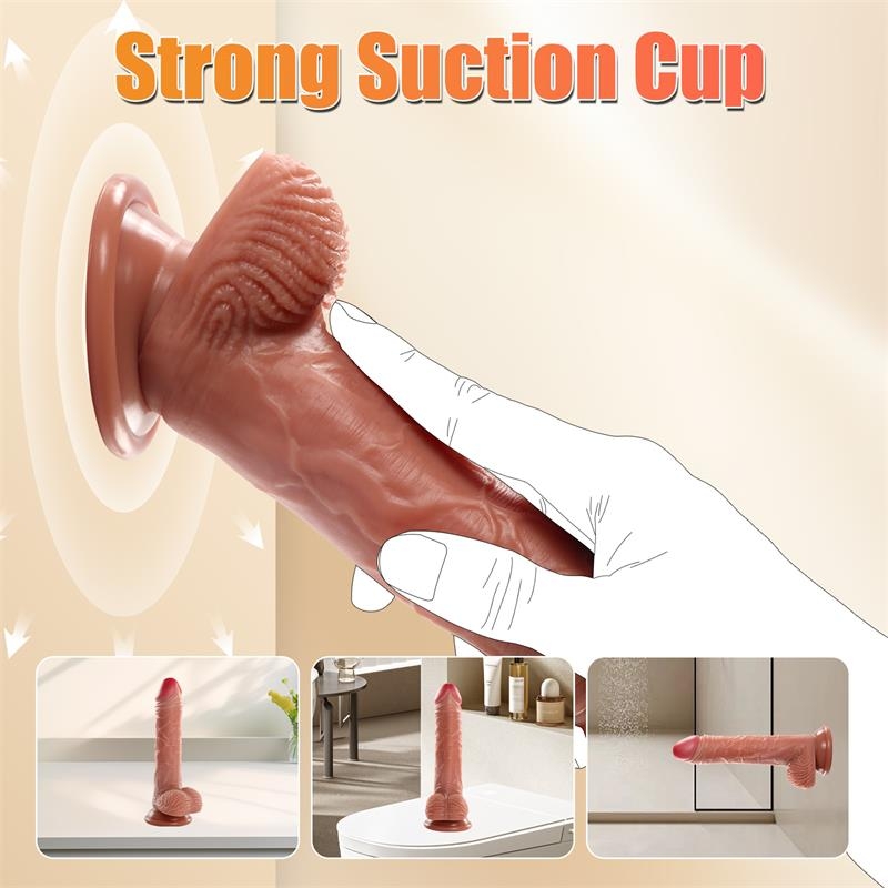 Marvin Dildo con Thrusting y Vibracion 807