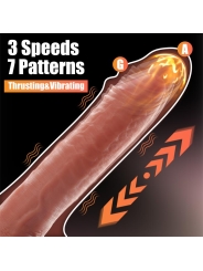 Baird Dildo con Thrusting y Vibracion 807