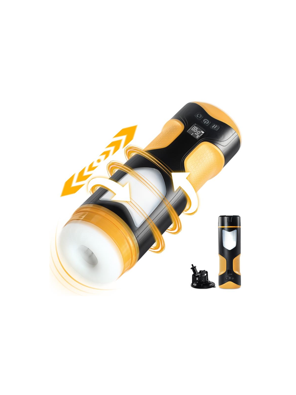 Alston Masturbador con Thrusting y Rotacion