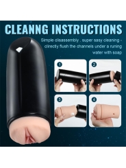 Zona Masturbador con Efecto Succion y Vibracion