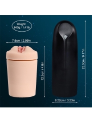 Zona Masturbador con Efecto Succion y Vibracion