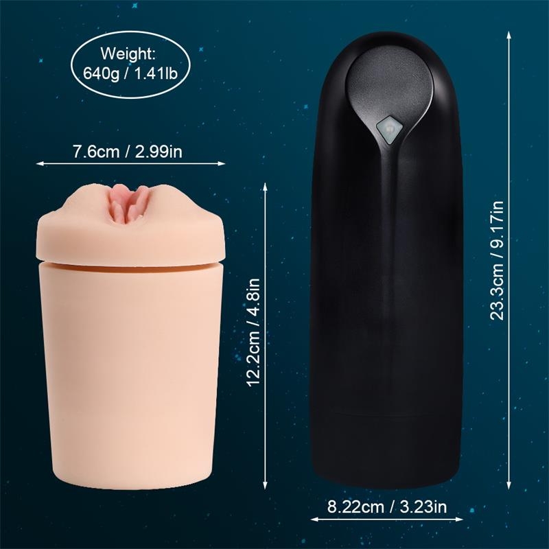 Zona Masturbador con Efecto Succion y Vibracion