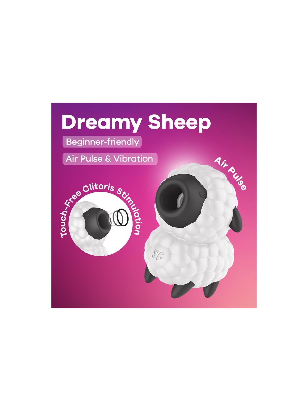 Dreamy Sheep Succionador con Vibracion Dreamy Sheep Succionador con Vibracion