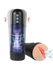 Locker Masturbador con Vibracion y Efecto Succion Vagina