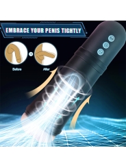 Locker Masturbador con Vibracion y Efecto Succion Vagina