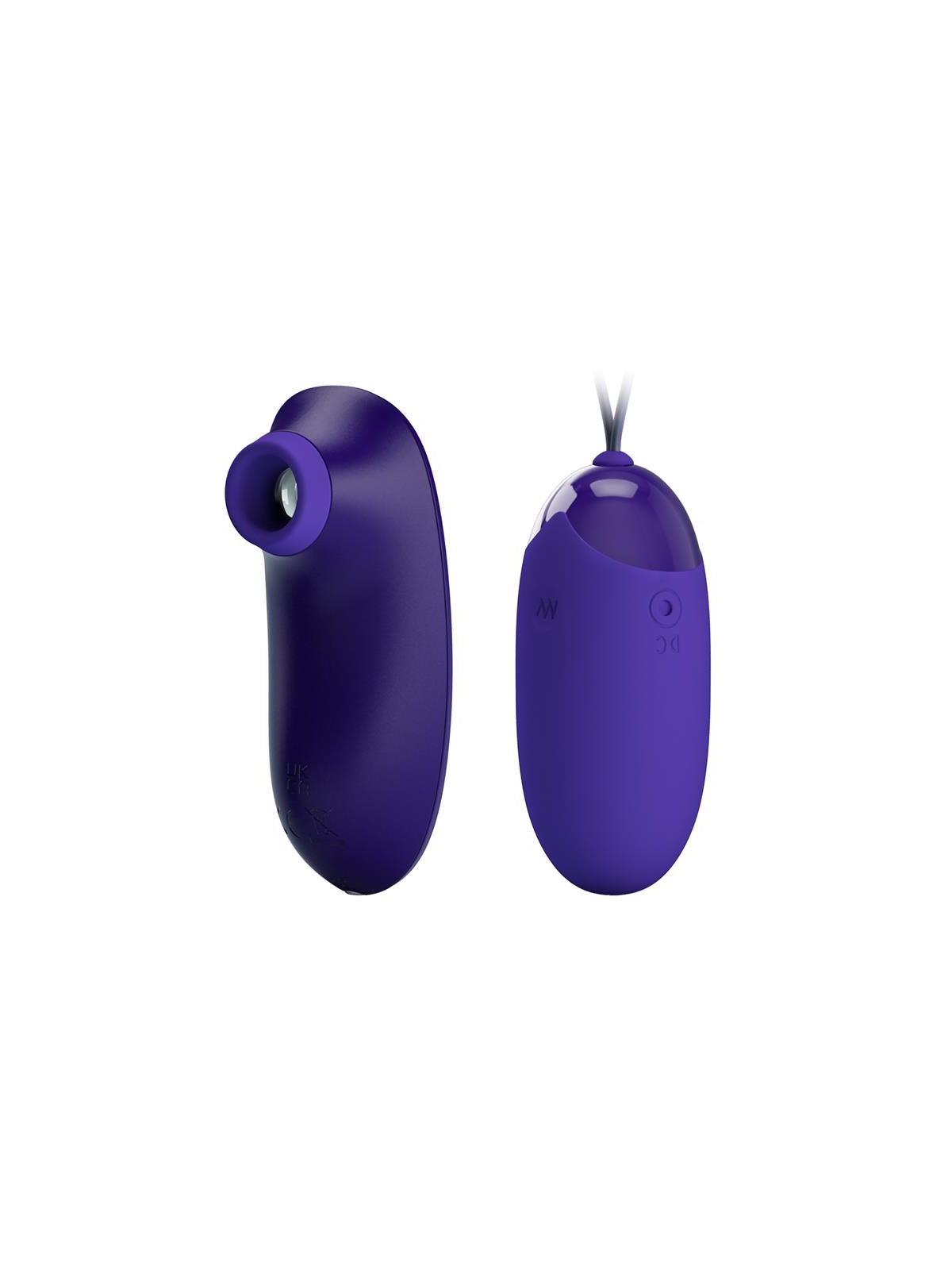 Succionador de Clitoris y Huevo Vibrador Succionador de Clitoris y Huevo Vibrador