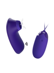 Succionador de Clitoris y Huevo Vibrador