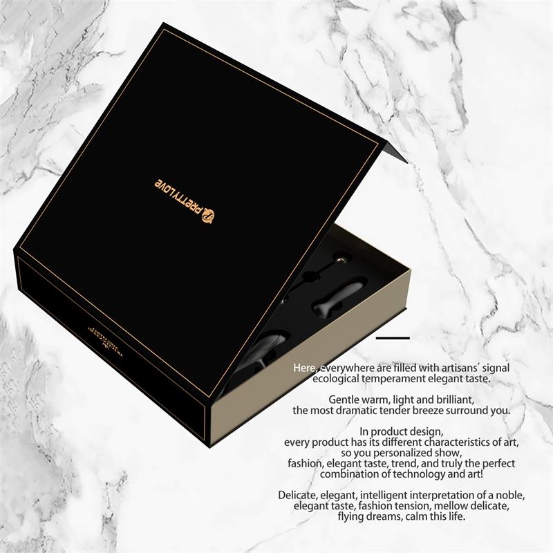Luxury Set Queens 12 Juguetes Negro y Oro 18k Luxury Set Queens 12 Juguetes Negro y Oro 18k