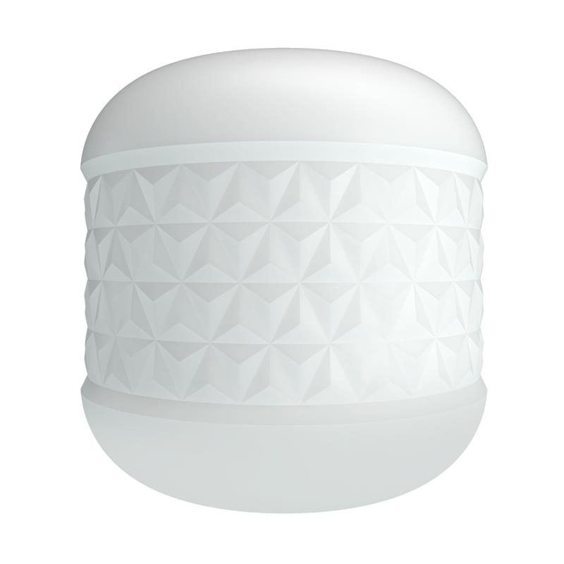 Crystle Masturbador Doble Entrada Blanco