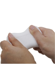 Crystle Masturbador Doble Entrada Blanco