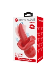 Obelia Estimulador con Vibracion y Movimiento Lengua
