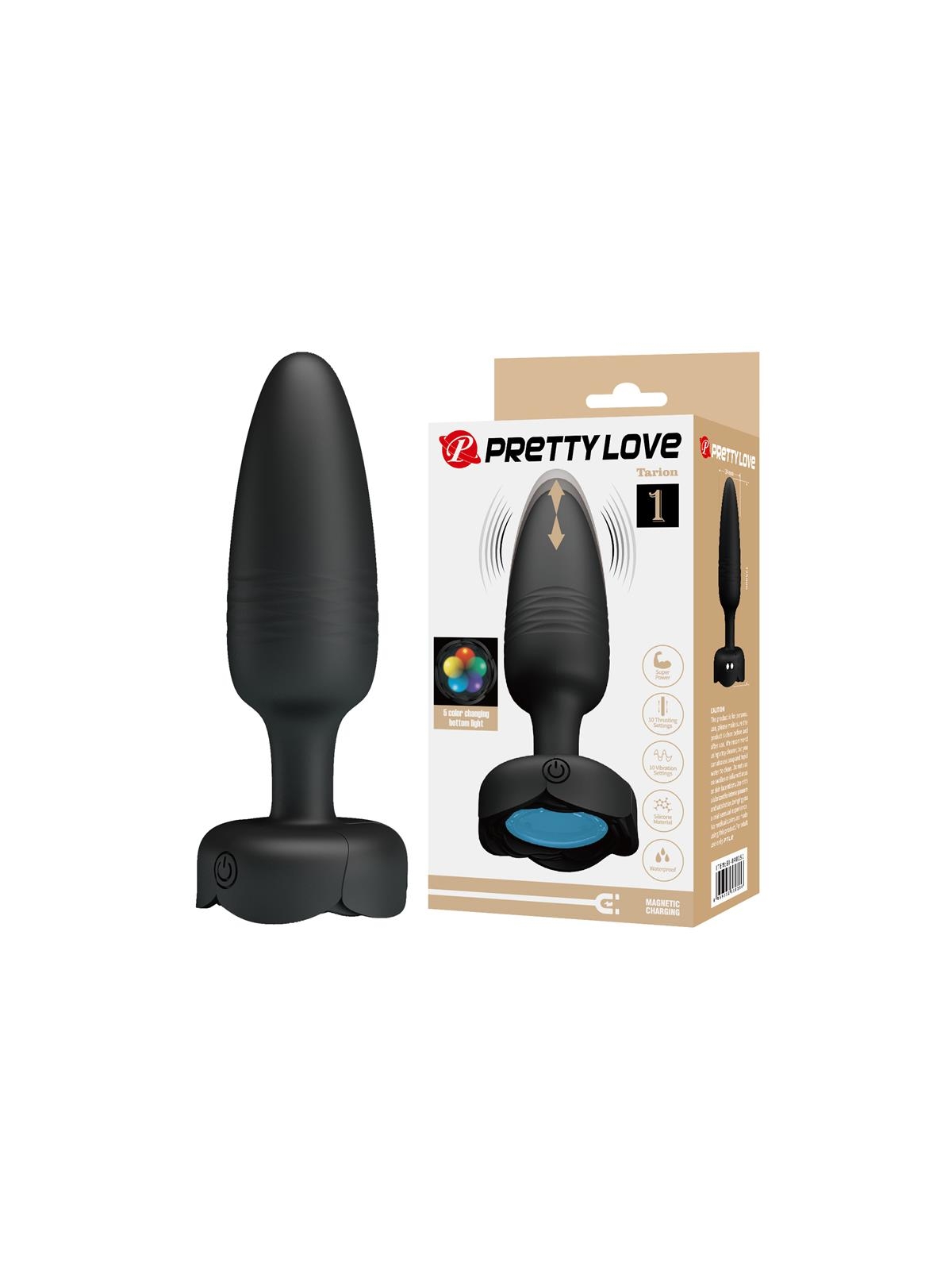 Tarion Plug Anal con Vibracion y Thrusting