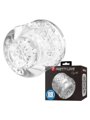 Crystle 3d Masturbador Doble Entrada