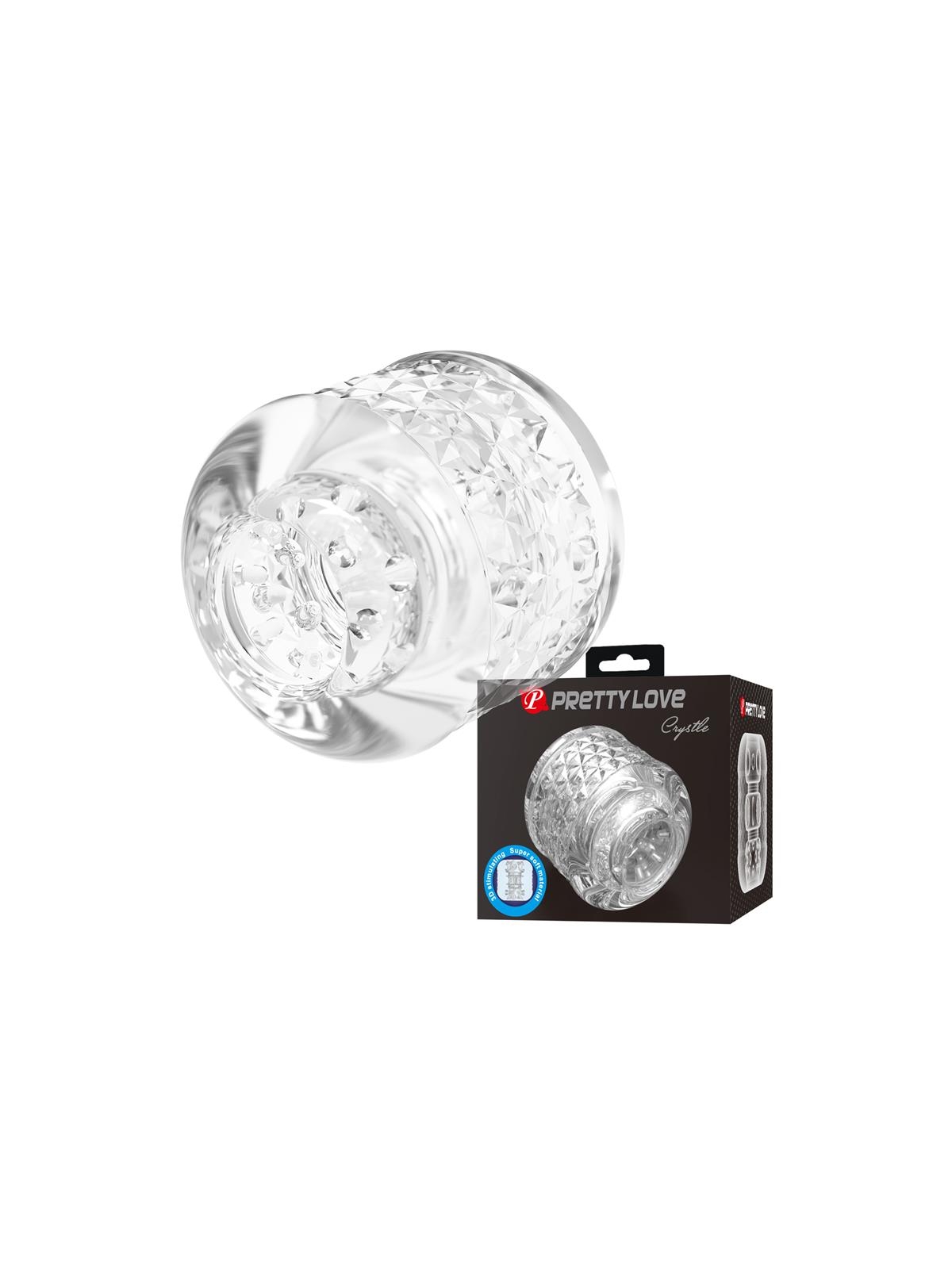 Crystle 3d Masturbador Doble Entrada