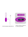 Huevo Vibrador Joanna USB Purpura