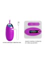 Huevo Vibrador Jessica USB Purpura Huevo Vibrador Jessica USB Purpura