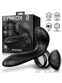 Synkox Girth Gainer con Doble Anillo para el Pene con Vibracion